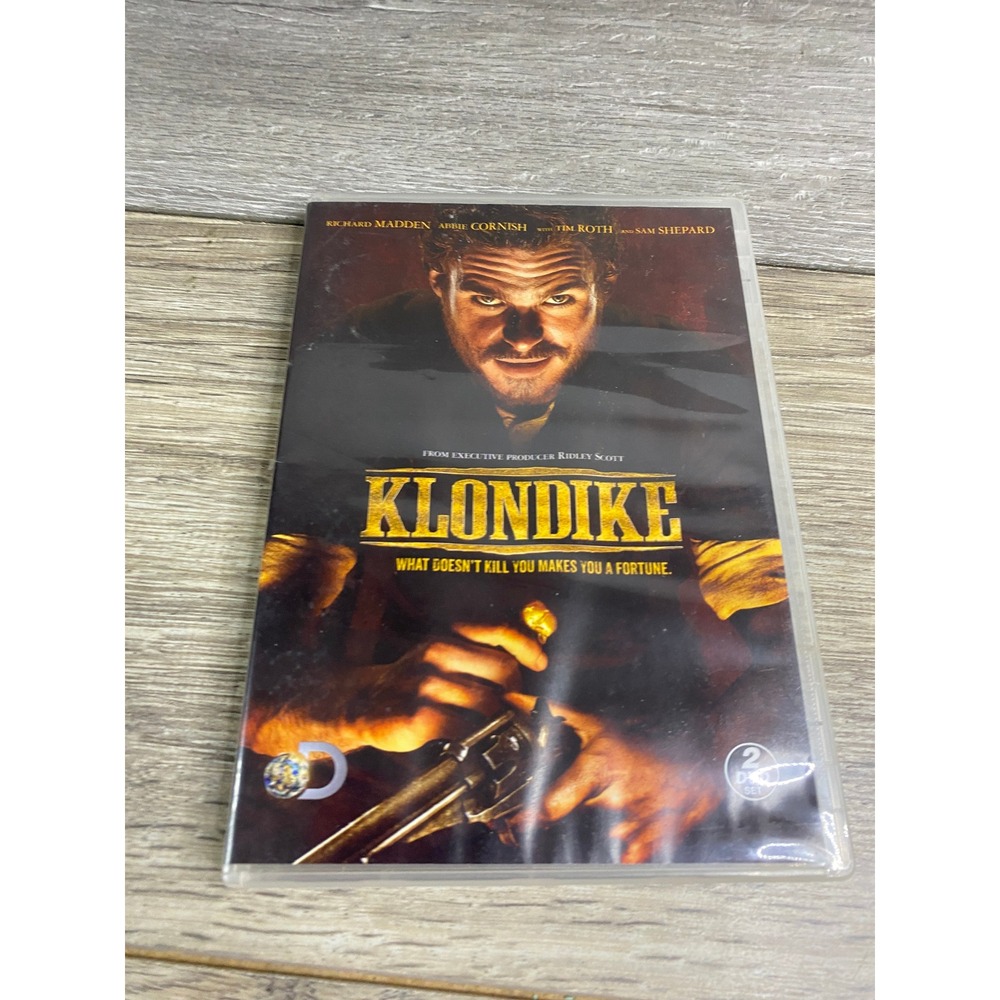 Klondike DVD 2-Disc Set Discovery Channel Miniseries Richard Madden Ridley Scott